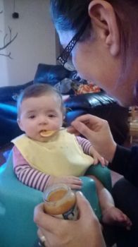 Grandaughters first eats