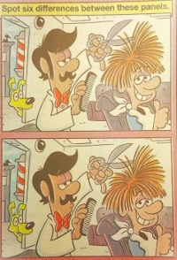 Spot the 6 Differences