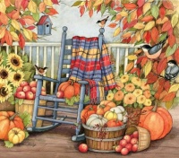 Autumn Porch (Medium)