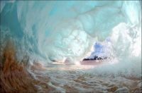 White tumuluous water