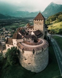 Vaduz Castle in Liechtenstein.