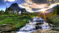 Scenic Waterfall