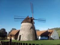Větrný mlýn v Kuželově - východní Slovácko