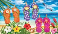 FLIP FLOP CLOTHESLINE
