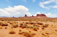 Monument Valley View From Hwy. 163 Near The Arizona-Utah Border