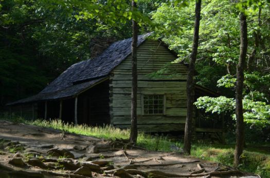 Jim Bales Cabin in Smoky Mountain National Park.