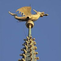 The dragon on the Belfry