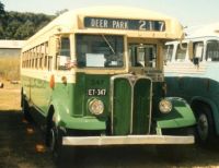Vintage AEC bus Melbourne Australia