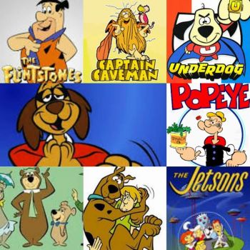 Solve SATURDAY MORNING CARTOONS jigsaw puzzle online with 144 pieces