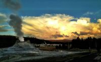 Yellowstone @ sunset