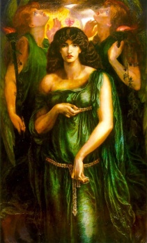 Solve Dante Gabriel Rossetti's Syrian Astarte, 1875-77 jigsaw puzzle ...