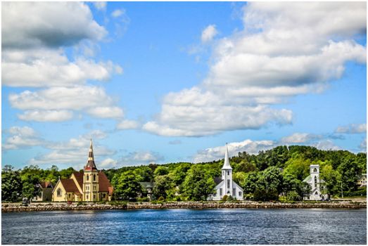 Solve Mahone Bay, Nova Scotia, Canada jigsaw puzzle online ...