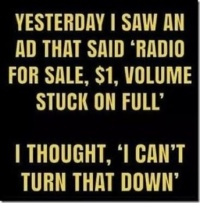 Radio for sale