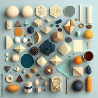 Geometrical Objects 3 / Adobe stock image
