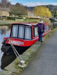 Holiday on the canal Hebbden Bridge