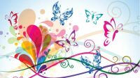 abstract-colorful-butterfly!!