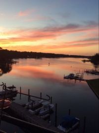 Linkhorn Bay sunset