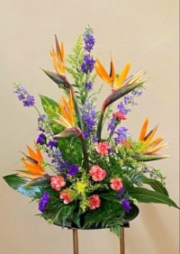 Happiness is...Bird of Paradise Arrangement.