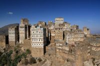 Stone village, Haraz_Mountains,_Yemen