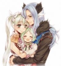 Rune Factory 4 - Frey, Dylas and Child