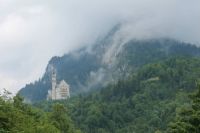 View of Neuschwanstein Castle in Germany