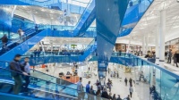 Interior of the Emporia Shopping Center, Malmö, Sweden