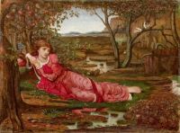 John Melhuish Strudwick 1875 Song without words