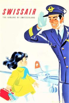 Themes Vintage ads - Swissair