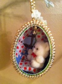 Easter Teddy Bear Egg