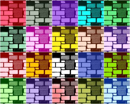 Colourful Bricks - small