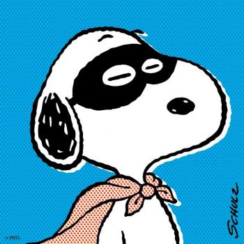 Solve Super Snoopy jigsaw puzzle online with 100 pieces