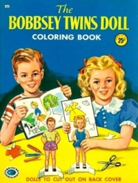 Themes Vintage illustrations/pictures - The Bobbsey Twins Doll Coloring Book