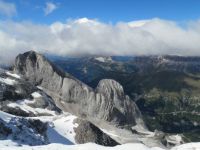 Dolomity-view from Marmolada