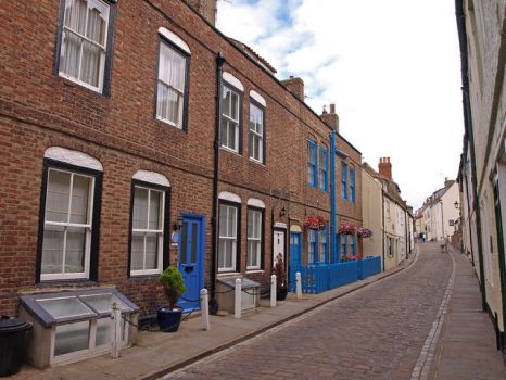 Henrietta Street, Whitby, North Yorkshire.  Photo by wfmillar