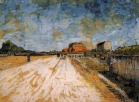 Vincent van Gogh (Dutch, 1853–1890), Road Running Beside the Paris Ramparts