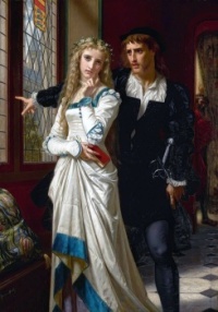 Hugues Merle (1823-1881) - Hamlet And Ophelia, 1873