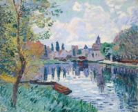 Moret-sur-Loing by Armand Guillaumin