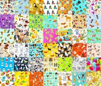 PATCHWORK TINY DOGS