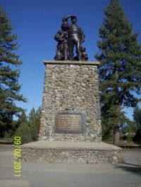 Memorial at Donner Park