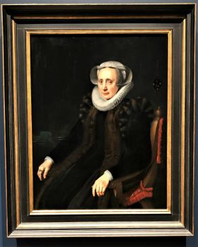 Solve Portrait of Adriana van Ijlen by Michiel van Mierevelt, 1616 ...