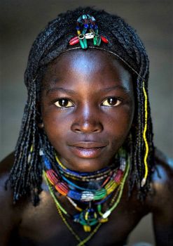 Solve Mucawana Tribe Girl - Ruacana, Namibia jigsaw puzzle online with ...