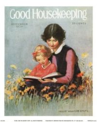 Good Housekeeping Sept 1926, cover by Jessie Willcox Smith