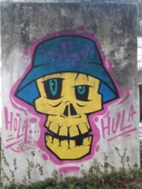 Graffiti Skull