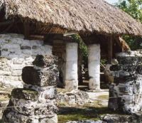 A Mayan Ruin on Cozumel Island