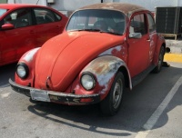 Old VW Beatle In Mexico