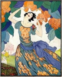 Helen Dryden - Cover illustration for French Vogue ~ 1921 ~