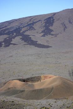 volcano landscape Reunion Island