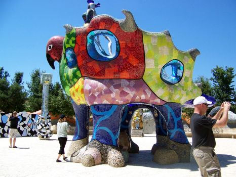 Niki St Phalle - Sculpture Garden - Escondido