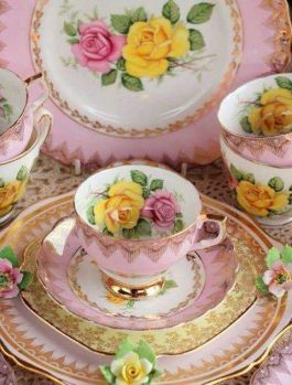 Pink & Yellow Rose Tea