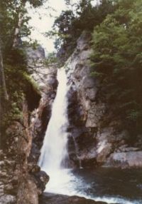 New Hampshire Waterfall 1980